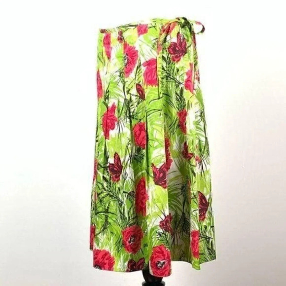 Talbots womens skirt size 8 multicolored floral - Picture 5 of 7